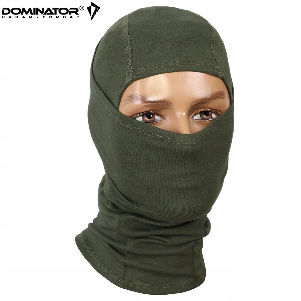 Balaclava koos salliga, Dominator, Ninja, Olive hind ja info | Meeste sallid, mütsid ja kindad | kaup24.ee