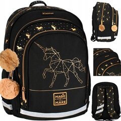 Kooli seljakott Starpak Gold Unicorn 486094 цена и информация | Школьные рюкзаки, спортивные сумки | kaup24.ee