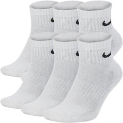 Nike Носки U Nk Everyday Csh Ankl 6Pr White SX7669 100 цена и информация | Мужские носки | kaup24.ee