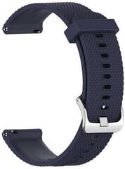 4wrist Rihm Garminile 20 mm - tumesinine hind ja info | Nutikellade ja nutivõrude tarvikud | kaup24.ee