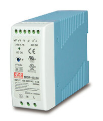 PLANET PWR-40-24 power supply unit 40 W Blue, White цена и информация | Блоки питания (PSU) | kaup24.ee