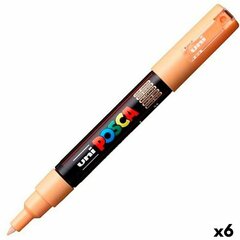 Marker POSCA PC-1M Oranž (6 Ühikut) hind ja info | Kirjatarbed | kaup24.ee