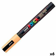 Marker POSCA PC-3M Oranž (6 Ühikut) hind ja info | Kirjatarbed | kaup24.ee