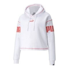 Dressipluus kapuutsiga, naiste Puma Power Hoodie Fl Valge hind ja info | Meeste kingad, saapad | kaup24.ee