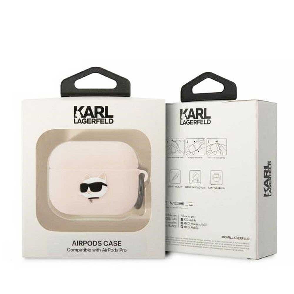 KARL LAGERFELD 3D NFT Choupette AirPods Pro - Roosa цена и информация | Kõrvaklapid | kaup24.ee