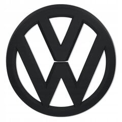 VOLKSWAGEN logo märk matt must hind ja info | Lisaseadmed | kaup24.ee