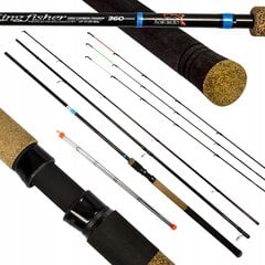 HOKKAIDO KINGFISHER CARBON FEEDER ROD 360/30-100 hind ja info | Ridvad, ridvahoidjad | kaup24.ee