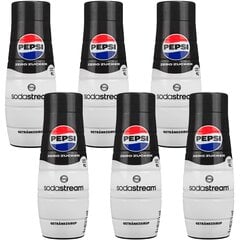 Siirup SodaStream Pepsi Maxi suhkruvaba 440 ml x6 hind ja info | Mulliveemasinad | kaup24.ee