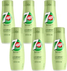 SodaStream 7UP Free Zero Sugar siirup x6 hind ja info | Mulliveemasinad | kaup24.ee