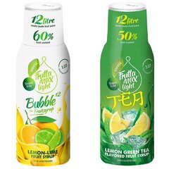 FruttaMax Lime LIGHT Lime siirup 500 ml+ICE TEA LEMON GREEN Light 500 ml цена и информация | Аппараты для газирования воды | kaup24.ee