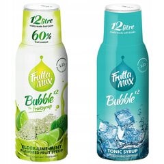 FruttaMax Lime Mint siirup 500ml+TONIC 500ml hind ja info | Mulliveemasinad | kaup24.ee