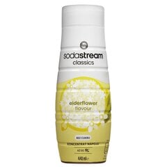 3x SodaStream Elderflower Zero siirup 440ml цена и информация | Аппараты для газирования воды | kaup24.ee