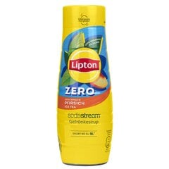 3x Lipton Ice Tea Peach Zero 440ml SodaStream siirupiga цена и информация | Аппараты для газирования воды | kaup24.ee