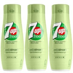 3x SodaStream 7UP Free Zero Sugar siirup цена и информация | Аппараты для газирования воды | kaup24.ee