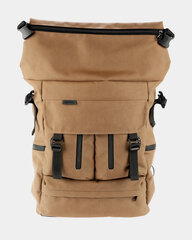 Рюкзак Milinal "Wide 2", кордура, коричневый цена и информация | Рюкзаки и сумки | kaup24.ee