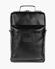 Рюкзак Milinal "Casper", экокожа, черный цена и информация | Рюкзаки и сумки | kaup24.ee