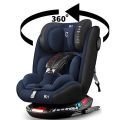 Turvatool Hamilton 360º FR01, isofix 0-36 kg, Royal sinine hind ja info | Turvatoolid | kaup24.ee