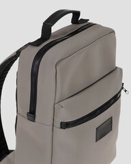 Рюкзак Milinal "Casper", экокожа, матовый серый цена и информация | Рюкзаки и сумки | kaup24.ee