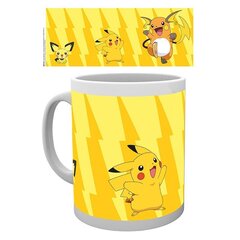 Pikachu Evolve Pokemon Mug 320 ml цена и информация | Атрибутика для игроков | kaup24.ee