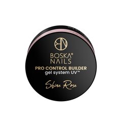 Boska Nails Pro Control Bulder Gel System UV Shine Rose, 30 ml hind ja info | Küünelakid, küünetugevdajad | kaup24.ee