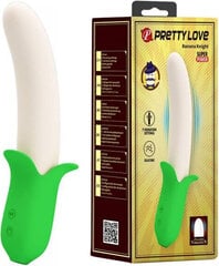 Vibraator Pretty Love Banana Knight, valge/roheline hind ja info | Vibraatorid | kaup24.ee