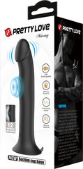 Vibraator Pretty Love Murray Dildo, must hind ja info | Vibraatorid | kaup24.ee