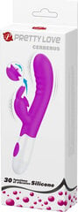 Vibraator Pretty Love Serberus Licking Vibrator, lilla hind ja info | Vibraatorid | kaup24.ee