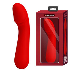 Vibraator Pretty Love Realistic Flexible Vibe, punane hind ja info | Vibraatorid | kaup24.ee