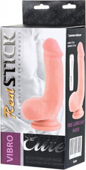 Toyfa RealStick Elite, Gerard vibrator, TPR, flesh, 18,5 cm цена и информация | Вибраторы | kaup24.ee