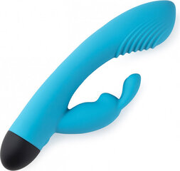 Vibraator Virgite Rechargeable Dual G-Spot Vibrator V6, sinine hind ja info | Vibraatorid | kaup24.ee