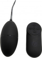 Vibraator Virgite Remote Control Egg G2, must hind ja info | Vibraatorid | kaup24.ee