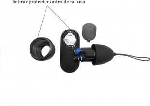 Vibraator Virgite Remote Control Egg G2, must hind ja info | Vibraatorid | kaup24.ee