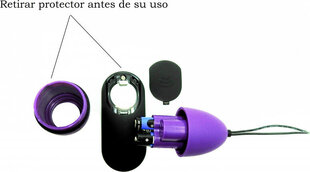 Vibraator Virgite Remote Control Egg G2, lilla hind ja info | Vibraatorid | kaup24.ee