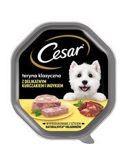 Cesar täiskasvanud koertele koos kana ja kalkuniga, 14x150 g hind ja info | Konservid koertele | kaup24.ee