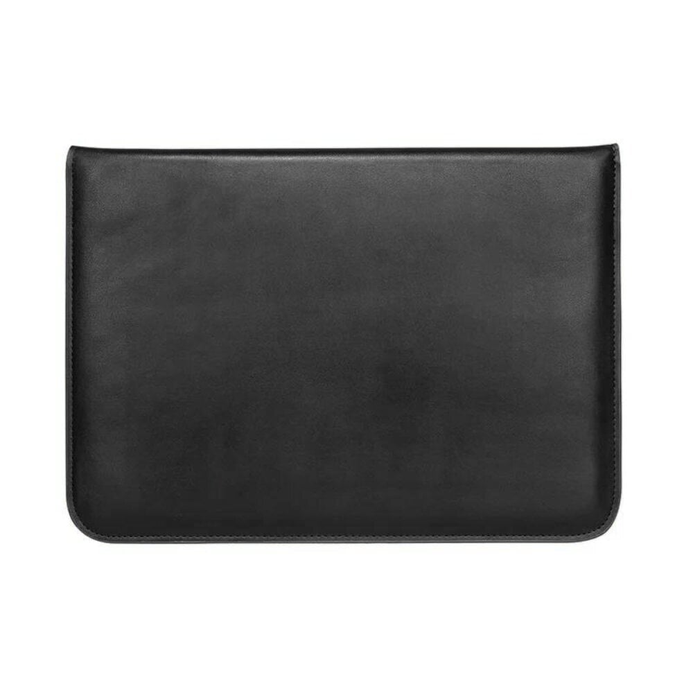 Universaalne Sülearvutikott ümbris jaoks sülearvuti Laptop Sleeve Macbook AirAir 15 / Pro M1 M2 2020 15 4Tech nahast must 16'' цена и информация | Arvutikotid | kaup24.ee