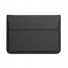 Universaalne Sülearvutikott ümbris jaoks sülearvuti Laptop Sleeve Macbook AirAir 15 / Pro M1 M2 2020 15 4Tech nahast must 16'' цена и информация | Рюкзаки, сумки, чехлы для компьютеров | kaup24.ee