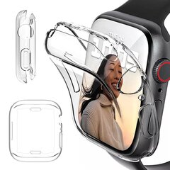 Ümbris mudeli jaoks Apple Watch Iwatch sērijai 6 5 4 44 mm läbipaistev raam цена и информация | Аксессуары для смарт-часов и браслетов | kaup24.ee