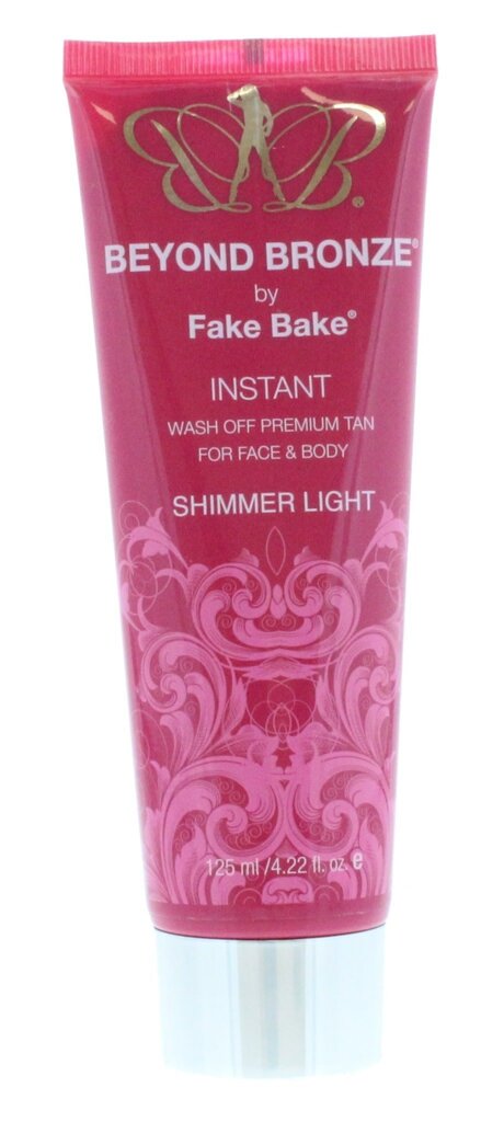 Isepäevitav kreem Fake Bake Beyond Bronze Shimmer Light 125 ml цена и информация | Isepruunistavad kreemid | kaup24.ee