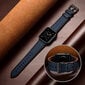 Kellarihm Käevõru Rihm mudeli jaoks Apple Watch Iwatch 4Tech SE 9 8 7 6 5 4 3 2 1 41 40 38 mm Band naturaalsest nahast sinine цена и информация | Nutikellade ja nutivõrude tarvikud | kaup24.ee