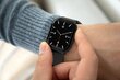 Kellarihm Käevõru mudeli jaoks Apple Watch Iwatch 4Tech SE 9 8 7 6 5 4 3 2 1 41 40 38 mm Band Roostevaba Teras Rihm must hind ja info | Nutikellade ja nutivõrude tarvikud | kaup24.ee