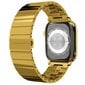 Kellarihm Käevõru mudeli jaoks Apple Watch Iwatch 4Tech SE 9 8 7 6 5 4 3 2 1 41 40 38 mm Band Roostevaba Teras Rihm kuldne цена и информация | Nutikellade ja nutivõrude tarvikud | kaup24.ee