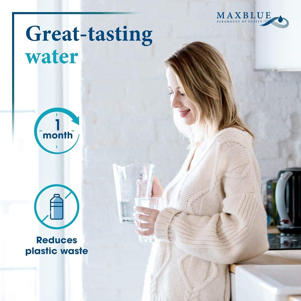 Maxblue veefilter, asendus Brita® jaoks цена и информация | Filterkannud ja filtrid | kaup24.ee