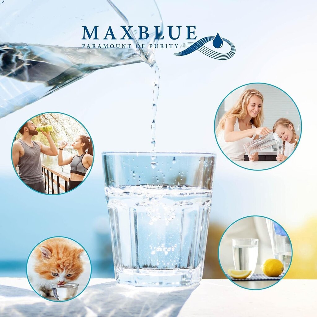 Maxblue veefilter, asendus Brita® jaoks цена и информация | Filterkannud ja filtrid | kaup24.ee