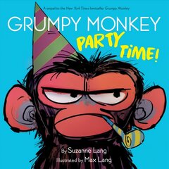 Grumpy Monkey Party Time! цена и информация | Книги для малышей | kaup24.ee