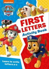 PAW Patrol First Letters Activity Book: Get Set for School! цена и информация | Книги для малышей | kaup24.ee