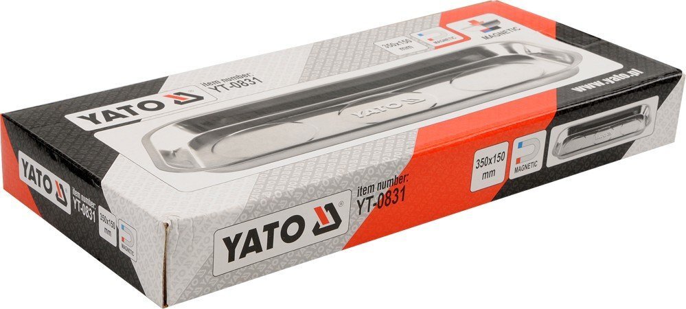 Magnetiline ristkülikukujuline anum Yato (YT-0831) цена и информация | Tööriistakastid, tööriistahoidjad | kaup24.ee