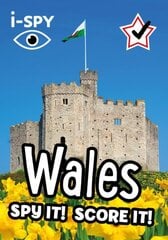 i-SPY Wales: Spy it! Score it! цена и информация | Книги для малышей | kaup24.ee