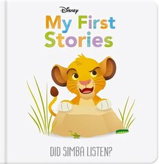 Disney My First Stories: Did Simba Listen? hind ja info | Väikelaste raamatud | kaup24.ee