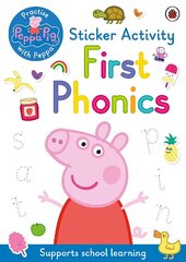 Peppa Pig: Practise with Peppa: First Phonics: Sticker Activity Book цена и информация | Книги для малышей | kaup24.ee