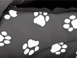 Maja-pesa Hobbydog R6 käpad, 76x72x74 cm, hall hind ja info | Pesad, padjad | kaup24.ee